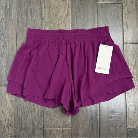 Lululemon NWT Shake It Out High-Rise Running Short 2.5" Chilled Grape - Picture 1 of 8